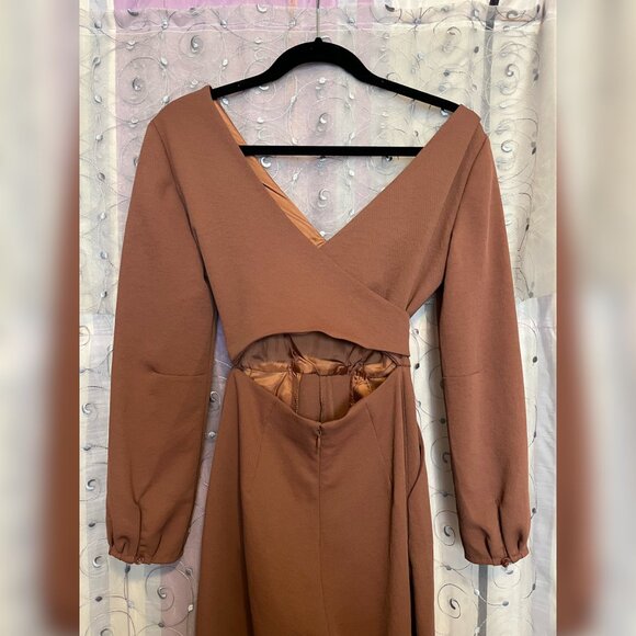 Aritzia Wilfred Ecoulement Jumpsuit in Dusty Rose Size 0 - Picture 2 of 5